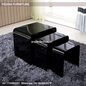 Glass Top Coffee Table, Round Cocktail Table Coffee & Center Table Online