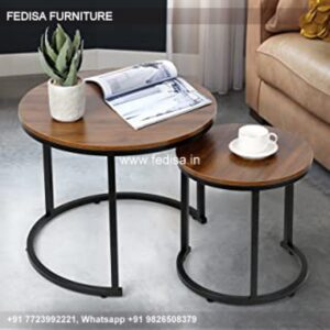 Walnut Coffee Table, Brass And Glass Coffee Table Coffee & Center Table Online