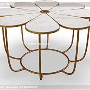 Coffee Bar Table, Solid Marble Coffee Table Coffee & Center Table Online