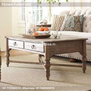 Marble Top Coffee Table, Stump Coffee Table Coffee & Center Table Online