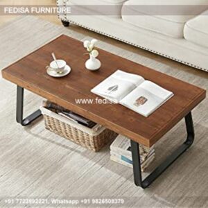 Walnut Coffee Table, Multifunctional Coffee Table Coffee & Center Table Online