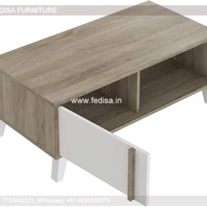 Mirrored Coffee Table, Curved Glass Coffee Table Coffee & Center Table Online