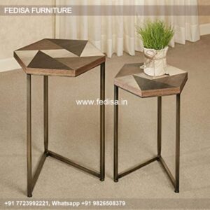 Walnut Coffee Table, Brass Glass Coffee Table Coffee & Center Table Online