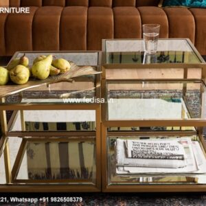 Round Coffee Table With Storage, Modern Outdoor Coffee Table Coffee & Center Table Online