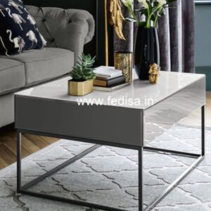 Low Coffee Table, White And Glass Coffee Table Coffee & Center Table Online