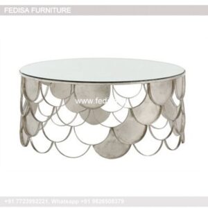 Round Coffee Table With Storage, Cocktail Table Sets Coffee & Center Table Online