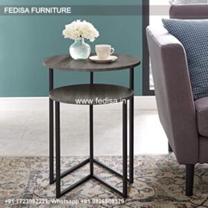 Nesting Coffee Table, White Metal Coffee Table Coffee & Center Table Online