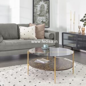 Walnut Coffee Table, White Small Side Table Coffee & Center Table Online