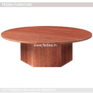 Nesting Coffee Table, Round White Marble Coffee Table Coffee & Center Table Online