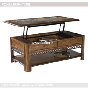 Small Round Coffee Table, Large Leather Ottoman Coffee Table Coffee & Center Table Online