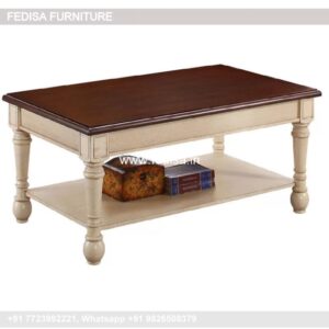 Walnut Coffee Table, Modern Cocktail Table Coffee & Center Table Online