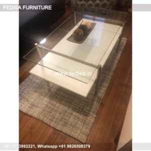 Round Coffee Table With Storage, Large Square Ottoman Coffee Table Coffee & Center Table Online