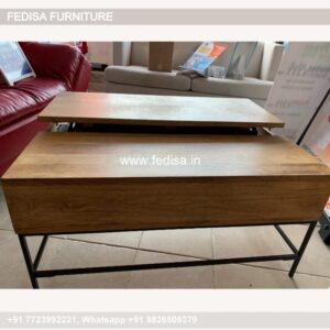 Glass Top Coffee Table, Square Coffee Table With Drawers Coffee & Center Table Online