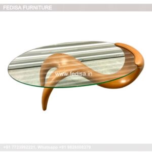 Round Coffee Table With Storage, Coffee Table With Shelf Underneath Coffee & Center Table Online