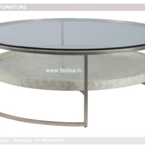 Glass Top Coffee Table, Round Cane Coffee Table Coffee & Center Table Online