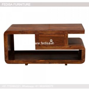 Round Coffee Table With Storage, Resin End Table Coffee & Center Table Online