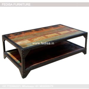 Coffee Bar Table, Raw Wood Side Table Coffee & Center Table Online