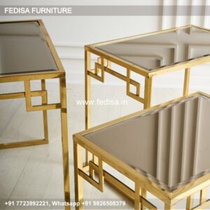 Coffee Table With Stools, Shagreen Coffee Table Buy Latest Designer Coffee Table