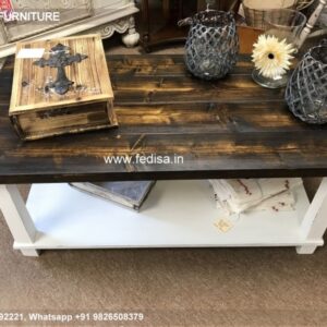 Solid Wood Coffee Table, White Side Tables For Living Room Buy Latest Designer Coffee Table