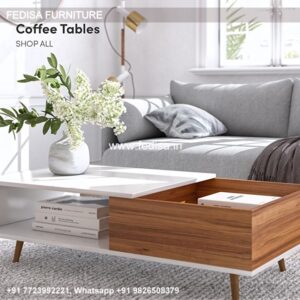 Solid Wood Coffee Table, Marble Living Room Table Buy Latest Designer Coffee Table