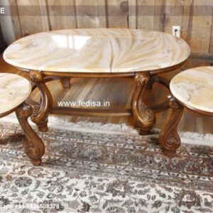 Stone Coffee Table, Dorrinson Coffee Table Buy Latest Designer Coffee Table