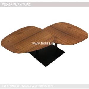 Solid Wood Coffee Table, Fossil Stone Coffee Table Buy Latest Designer Coffee Table